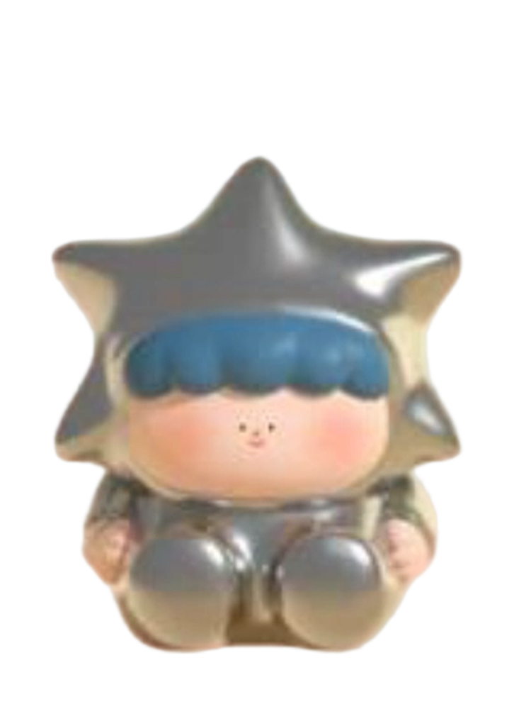 Shiny Silver Laser Star