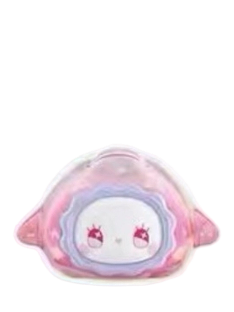 Bouncy Dolphin Transparent Electroplated Iridescent