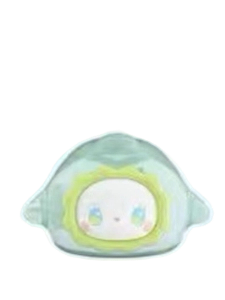 Bouncy Dolphin Transparent UV Gloss Finish