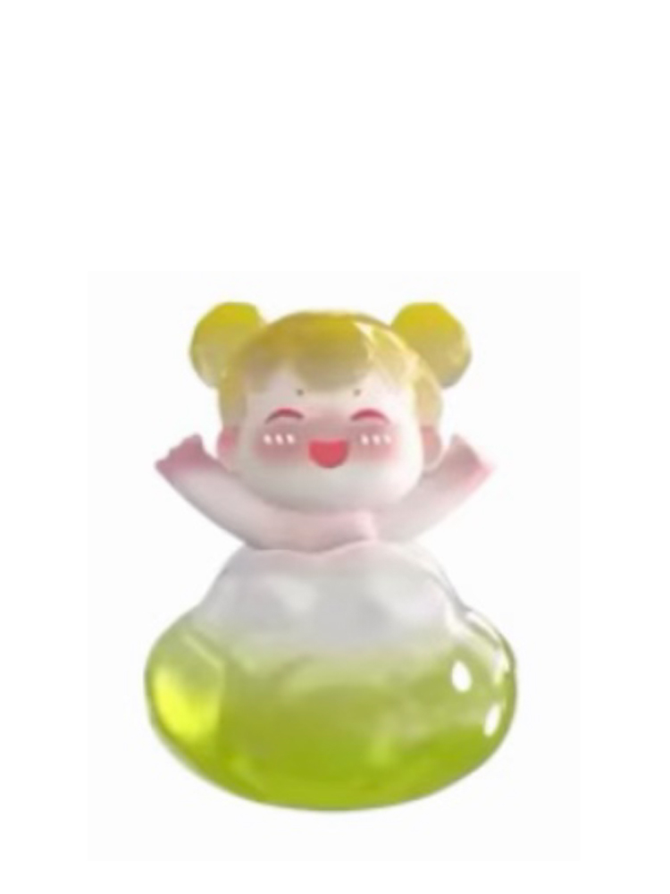 Transparent Edition Green Clouds