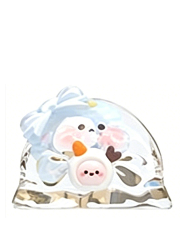 White Snowman Wreath