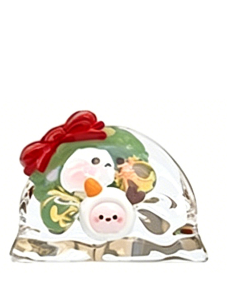 Green Snowman Wreath