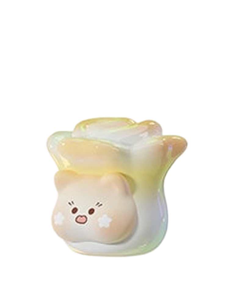Small Cabbage Cat Electroplated