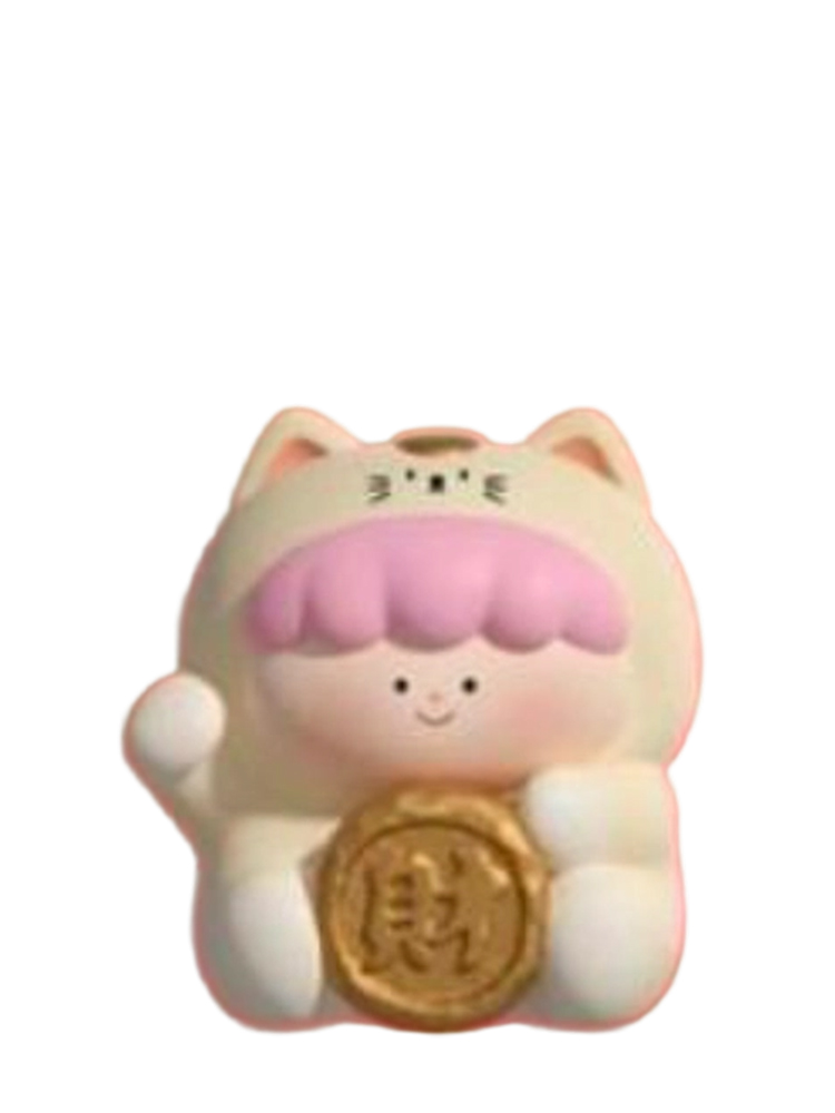 White Peach Cat