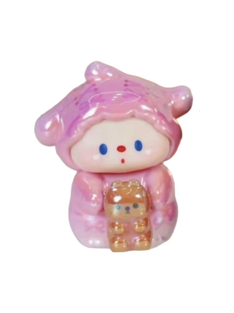 Pink Peach Bear