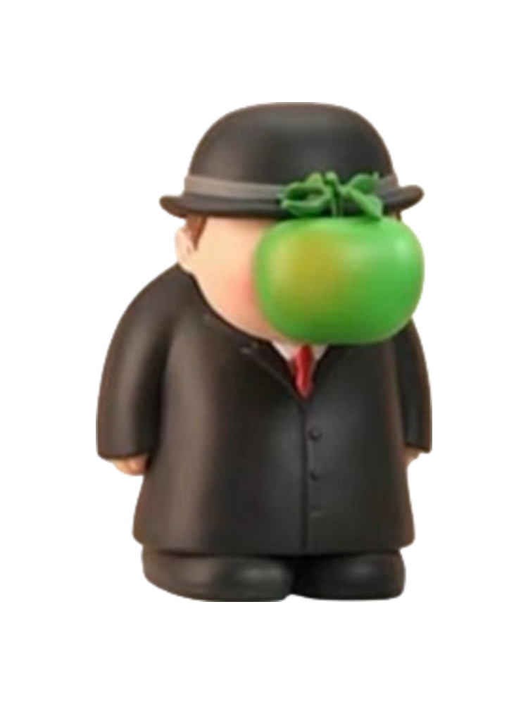Man With Green Apple