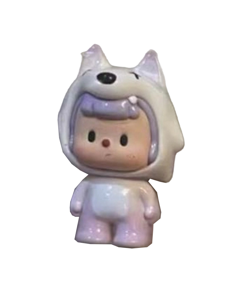 Purple Hair Wolf Kid