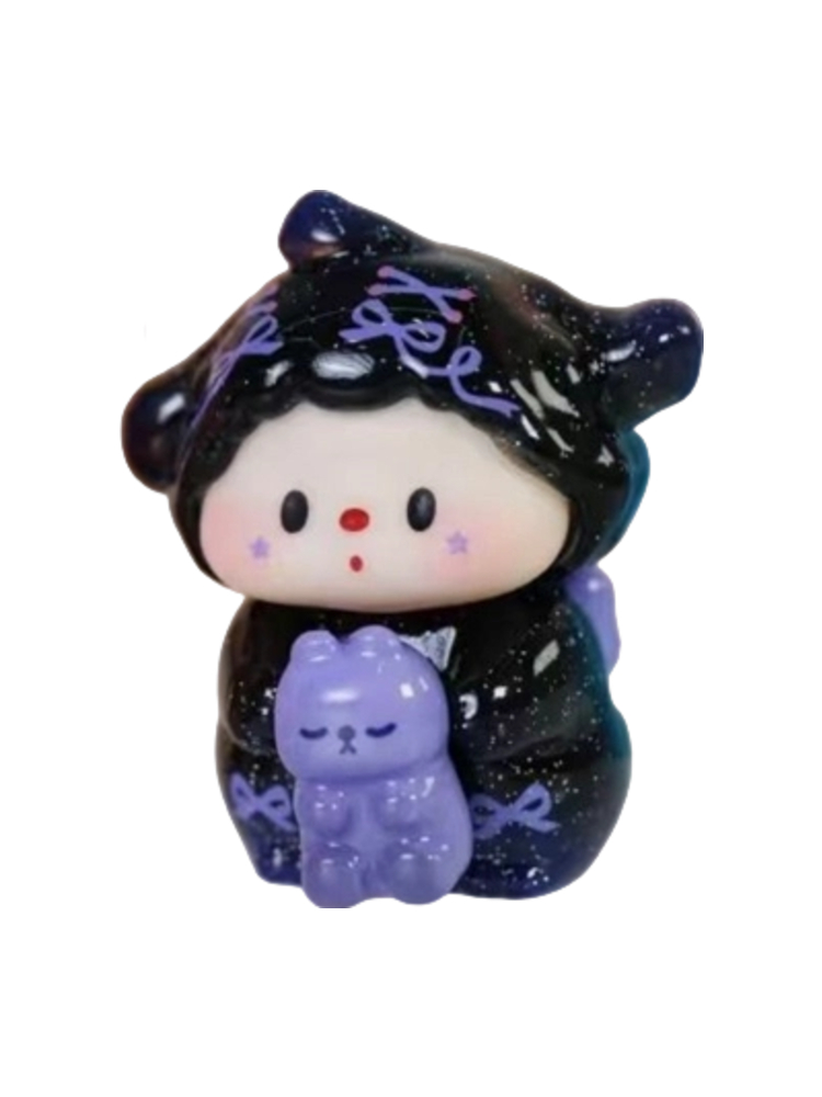 Dark Night Purple Bear