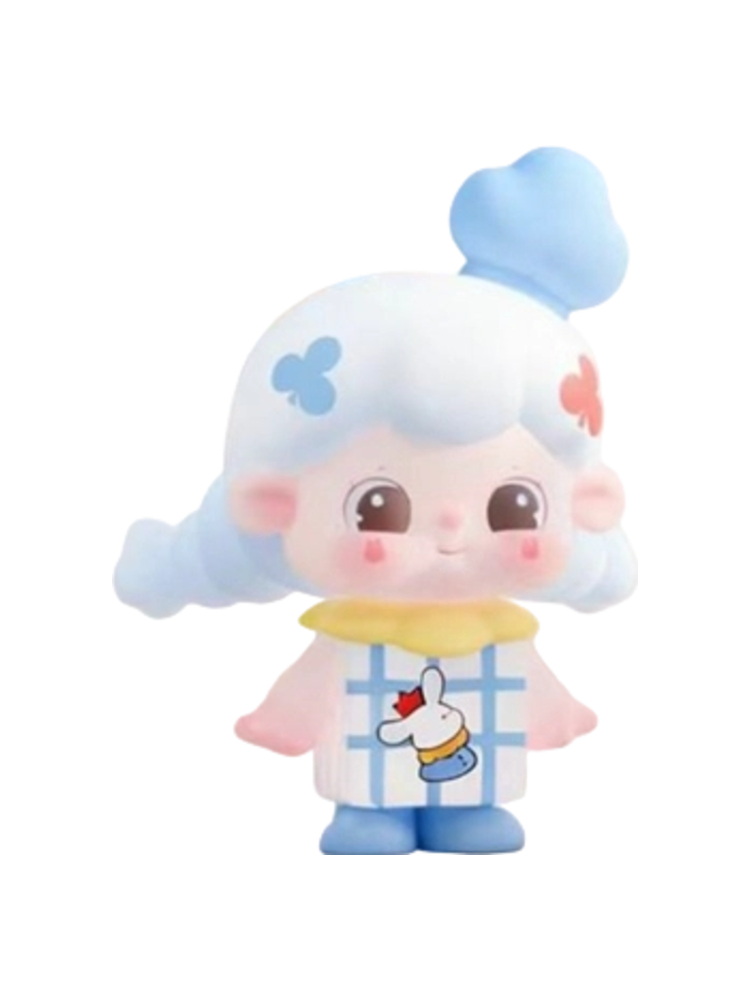 Blue Cloud White Rabbit