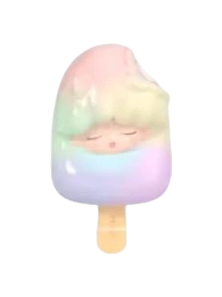 Rainbow shaved ice