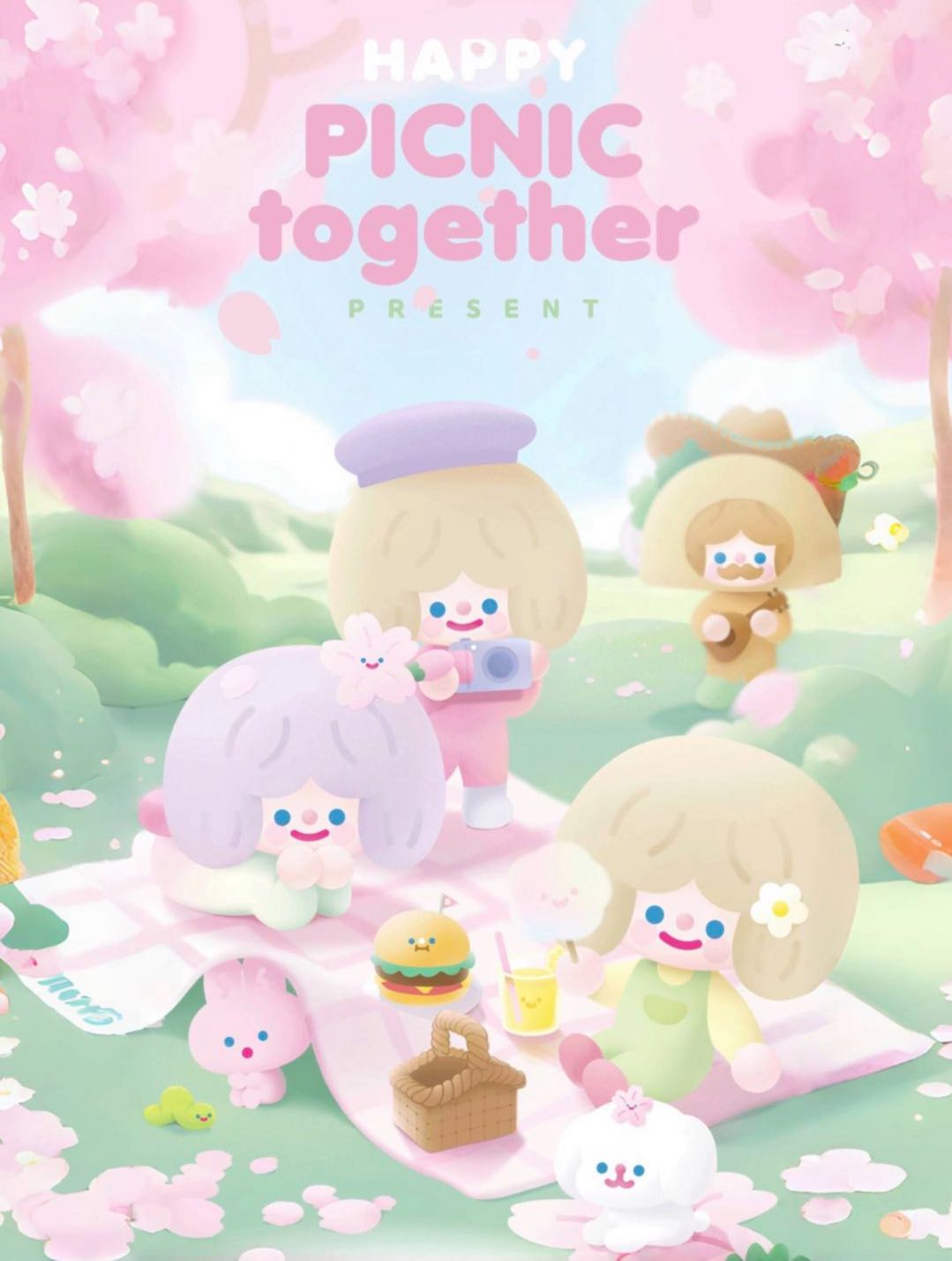 HAPPY PICNIC together PRESENT