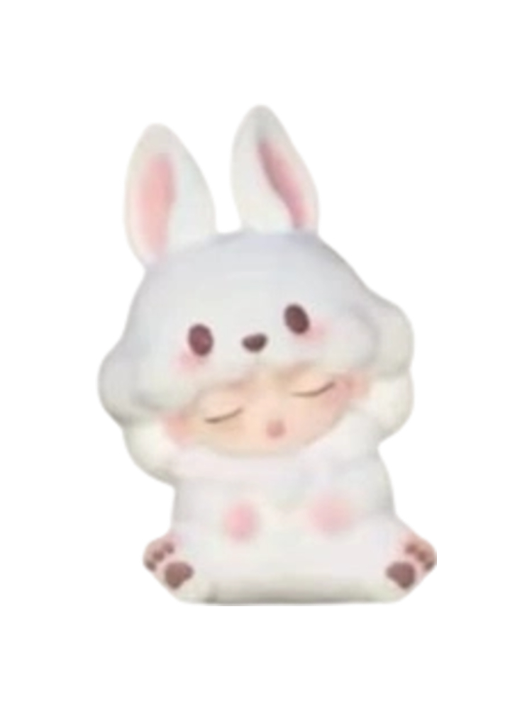 Milky white rabbit
