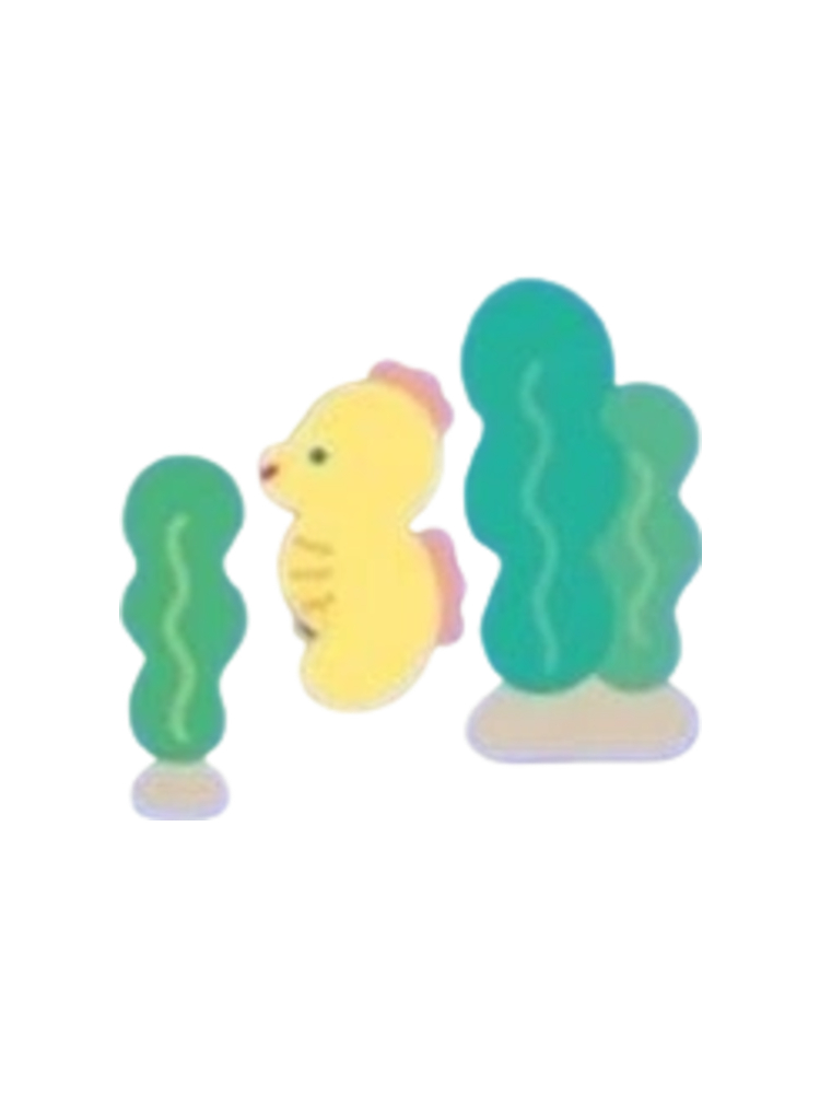 Gold Sea Horse