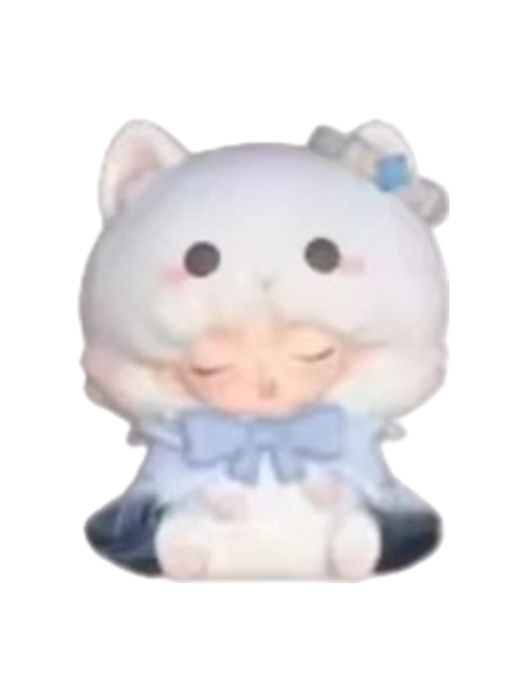 White cat guardian
