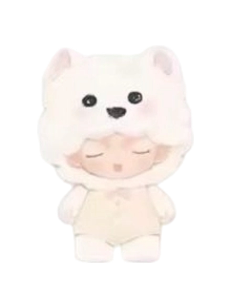 Snow biscuit puppy