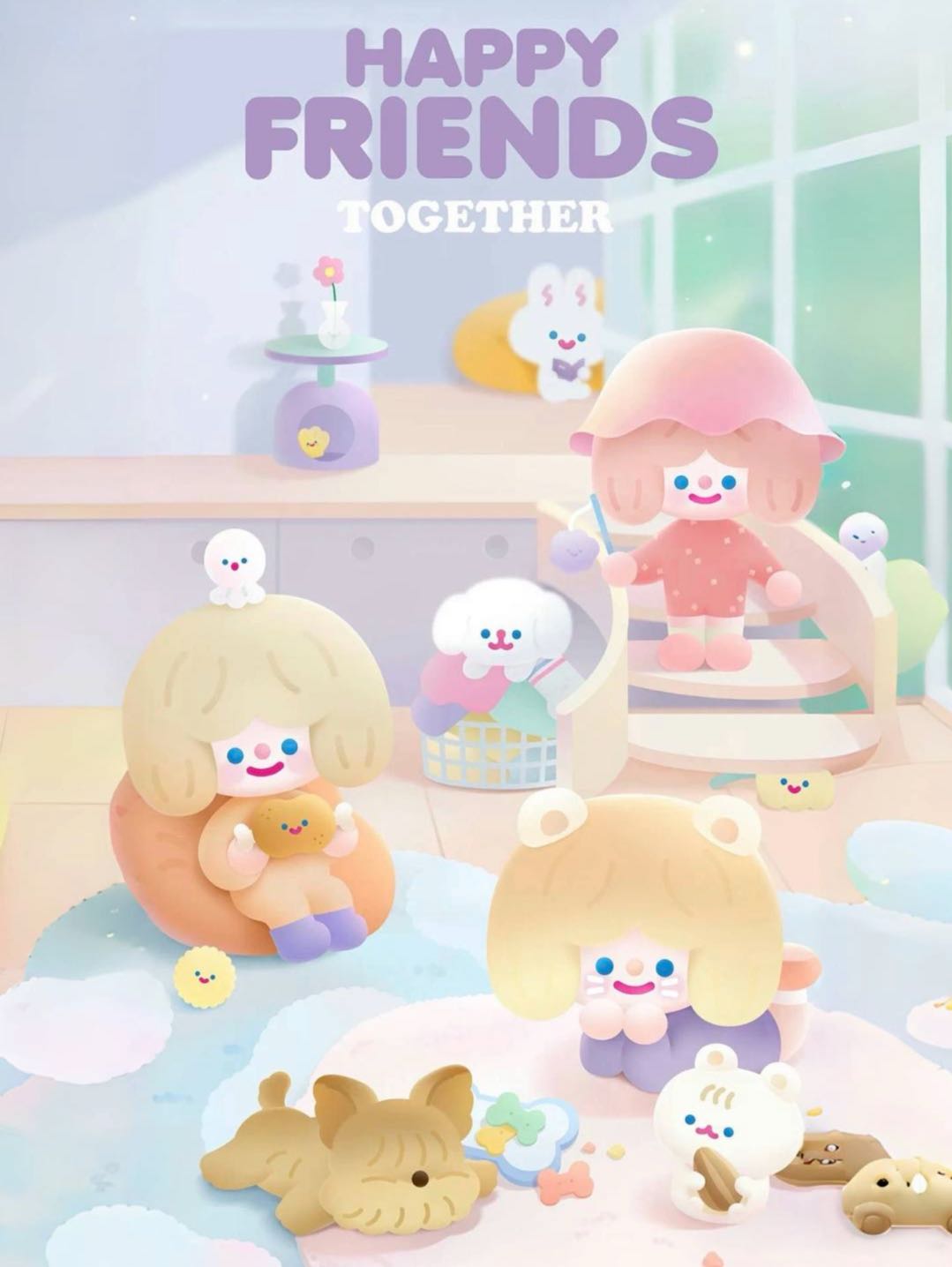 HAPPY FRIENDS TOGETHER