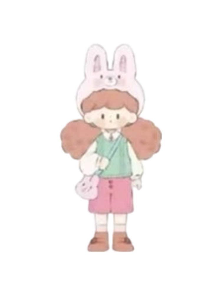 Pink bunny sweetheart big secret