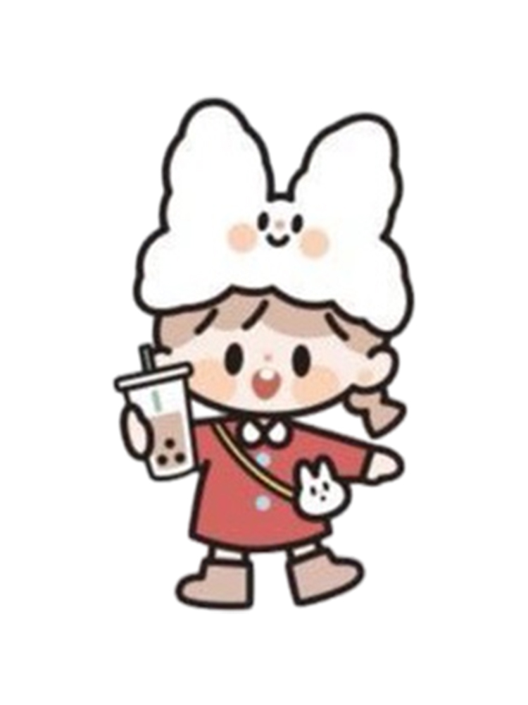 Milk tea bunny