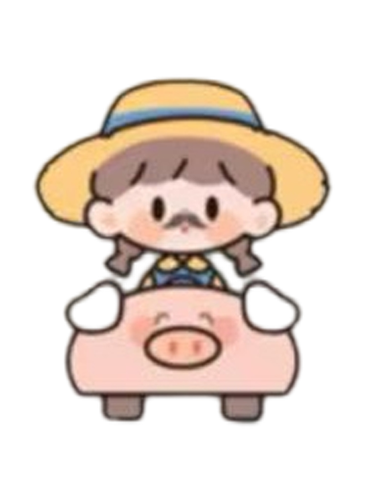 Farmer Piggy Cart Small Secret