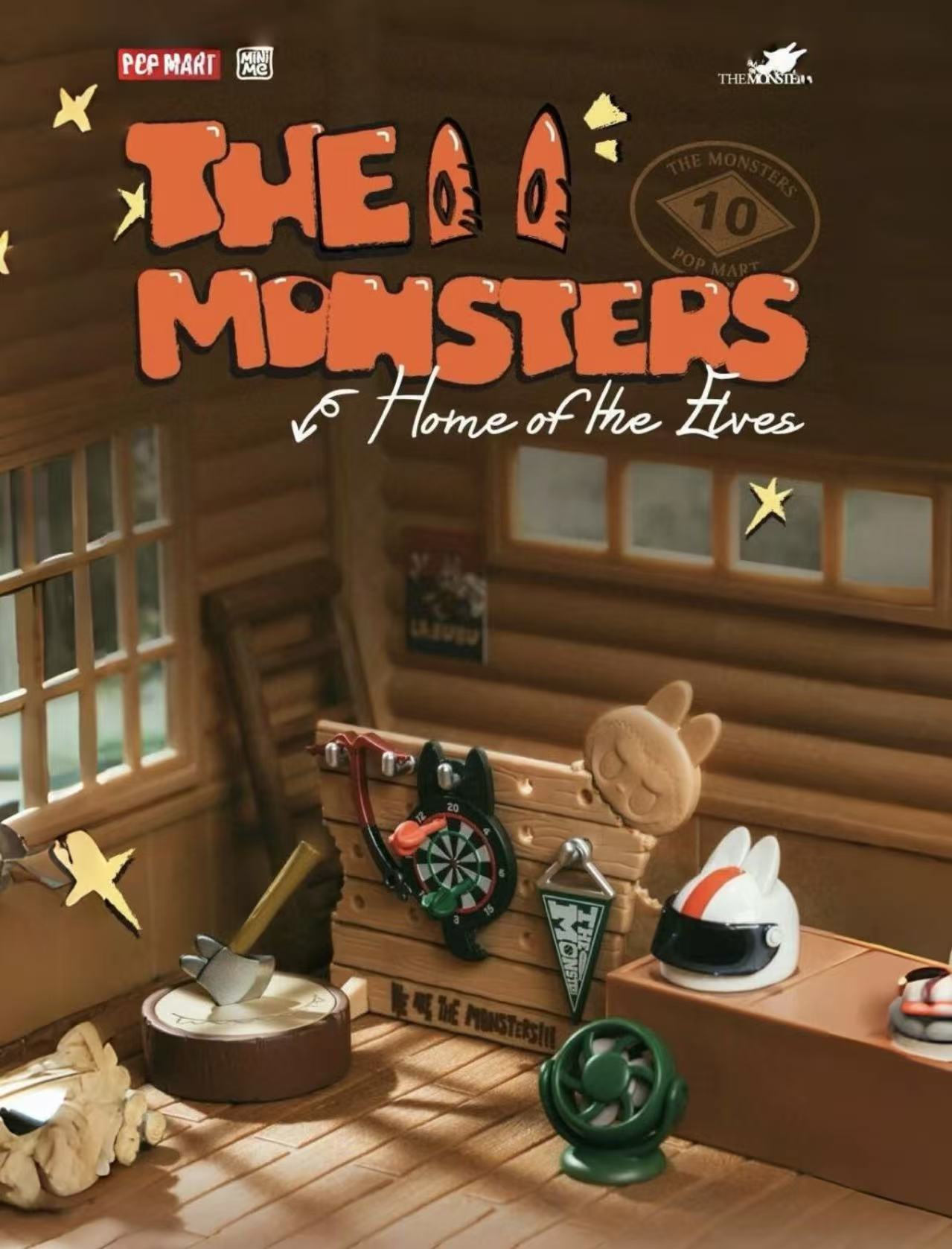 THE MONSTERS Elf House Scene Props