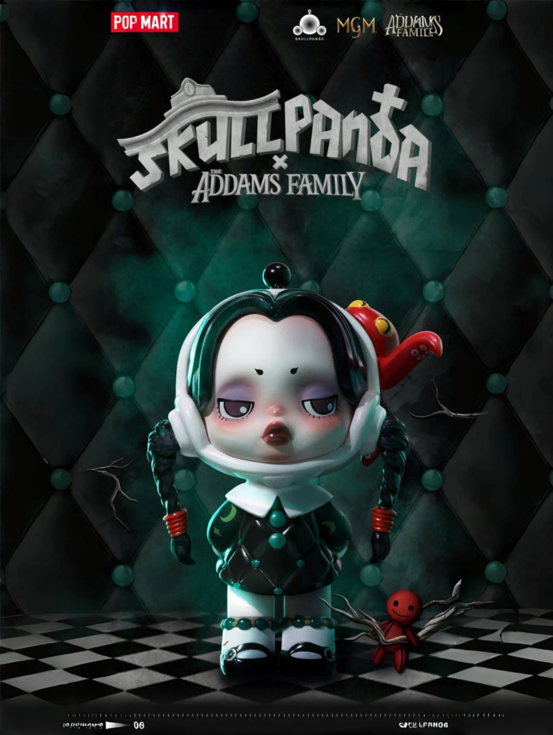 SKULLPANDA × The Addams Family Series