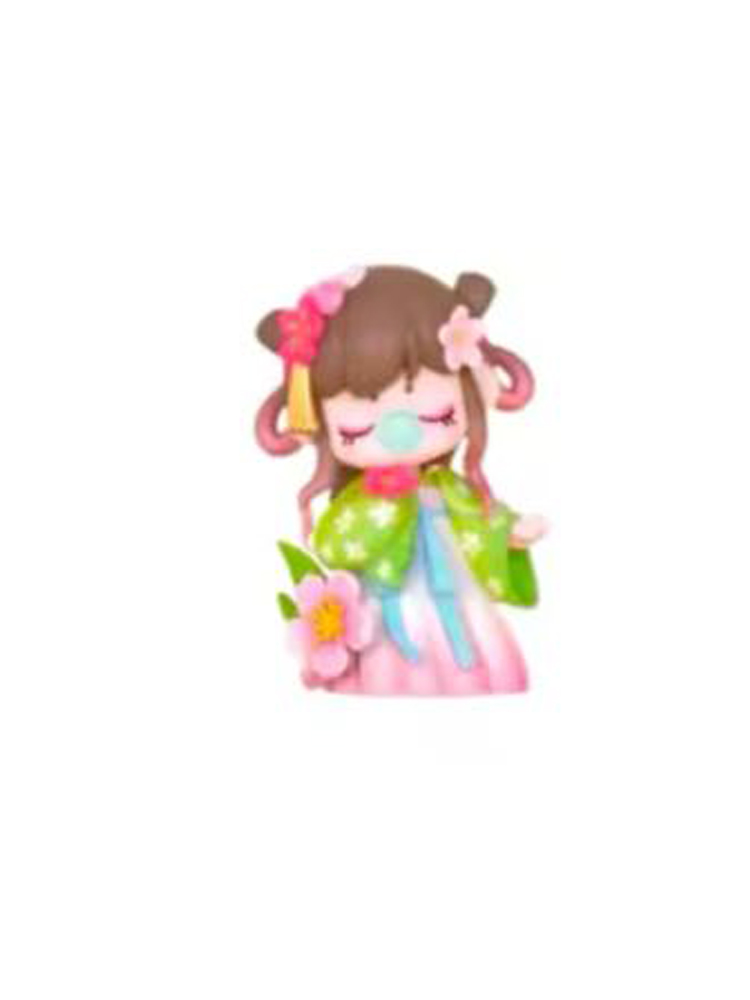 Peach Blossoms Flush With the Maiden’s Cheeks