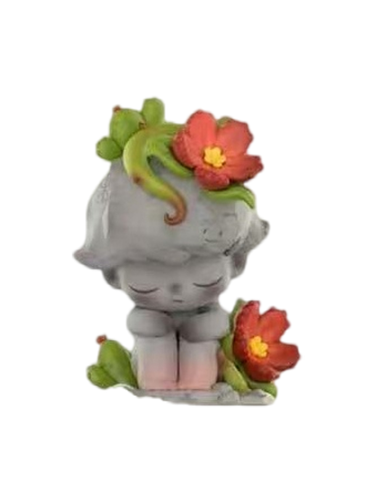 Maneater Flower on a Statue Secret