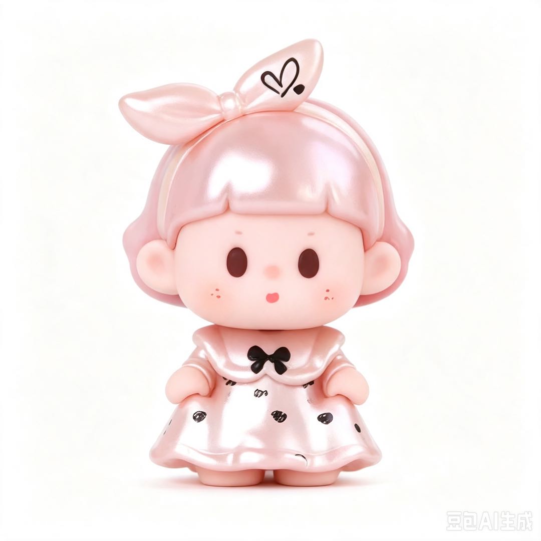 Pearl-Pink Bow Buer