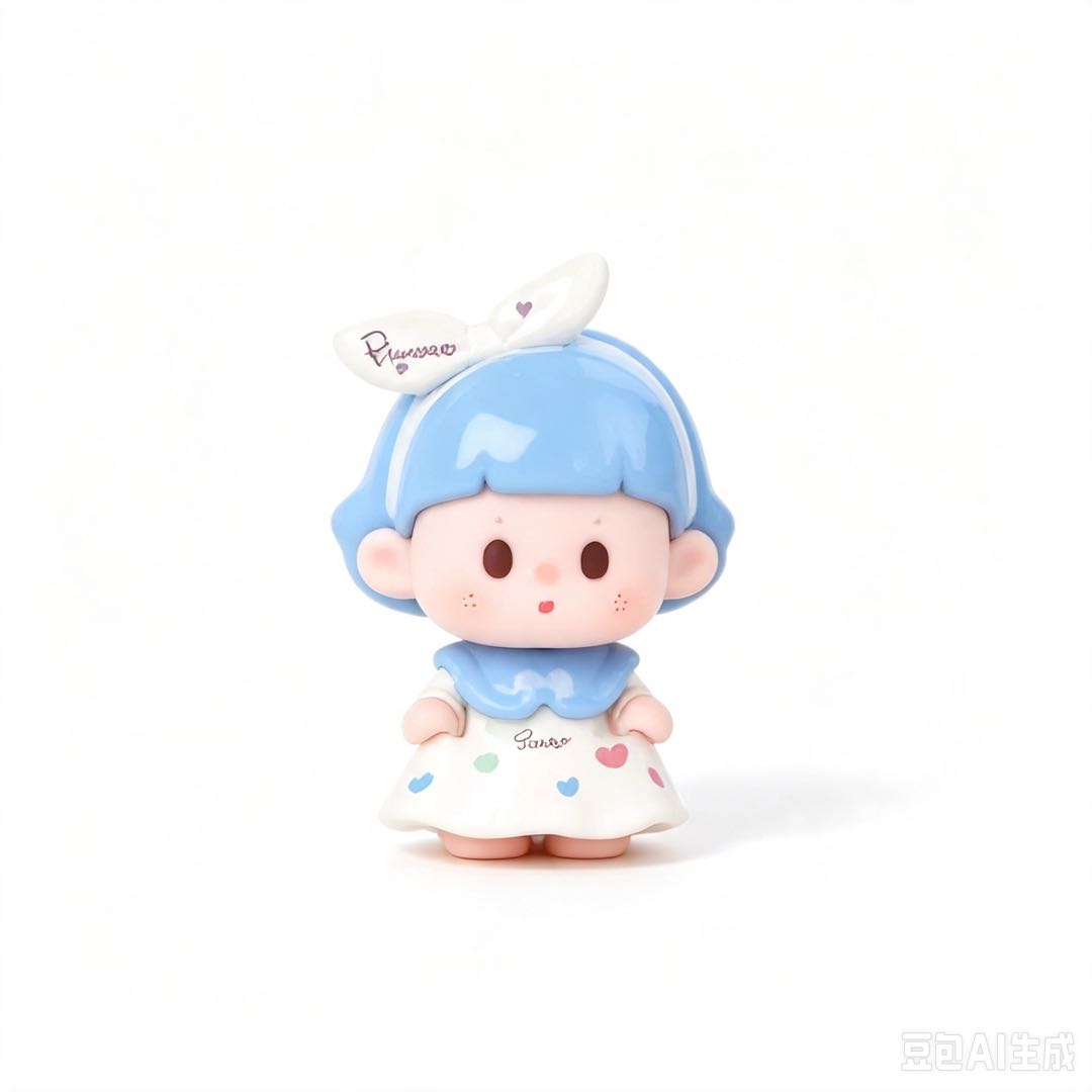 Blue Bob Hair Buer