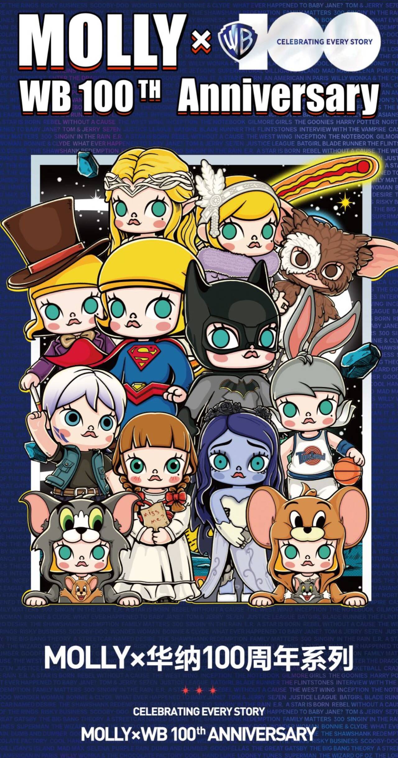 MOLLY × Warner Bros. 100th Anniversary Series