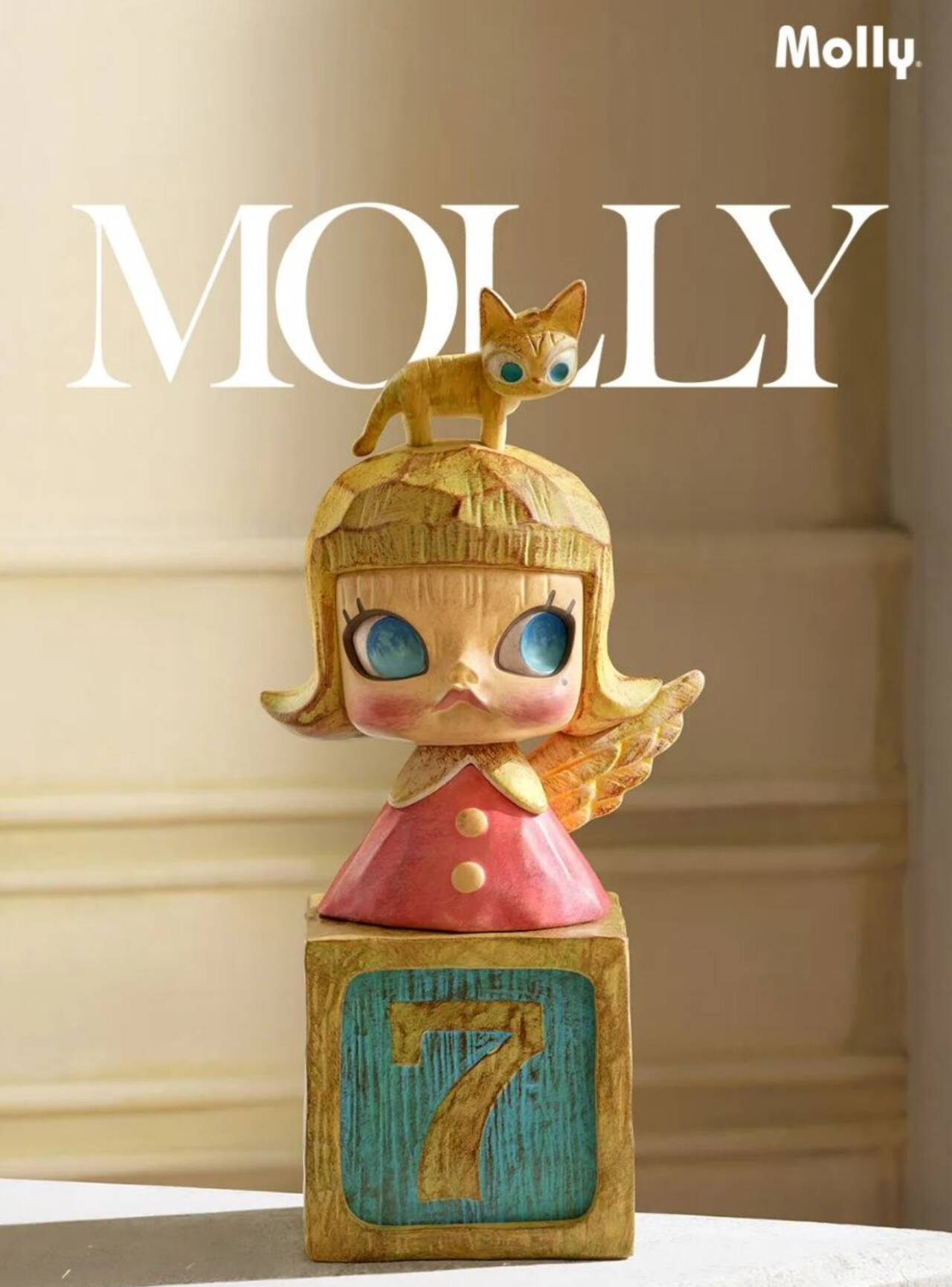 MOLLY Anniversary Statues Classical Retro 2 Series