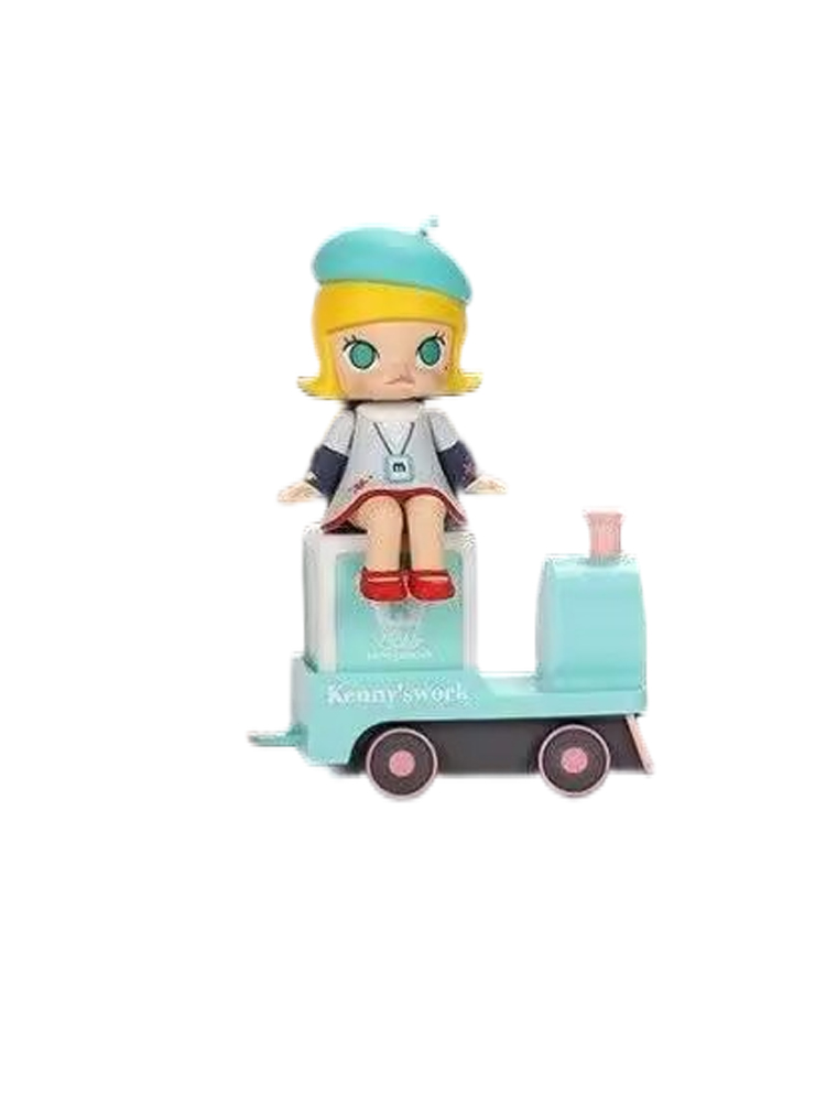 Painter Molly Happy Train Green Secret