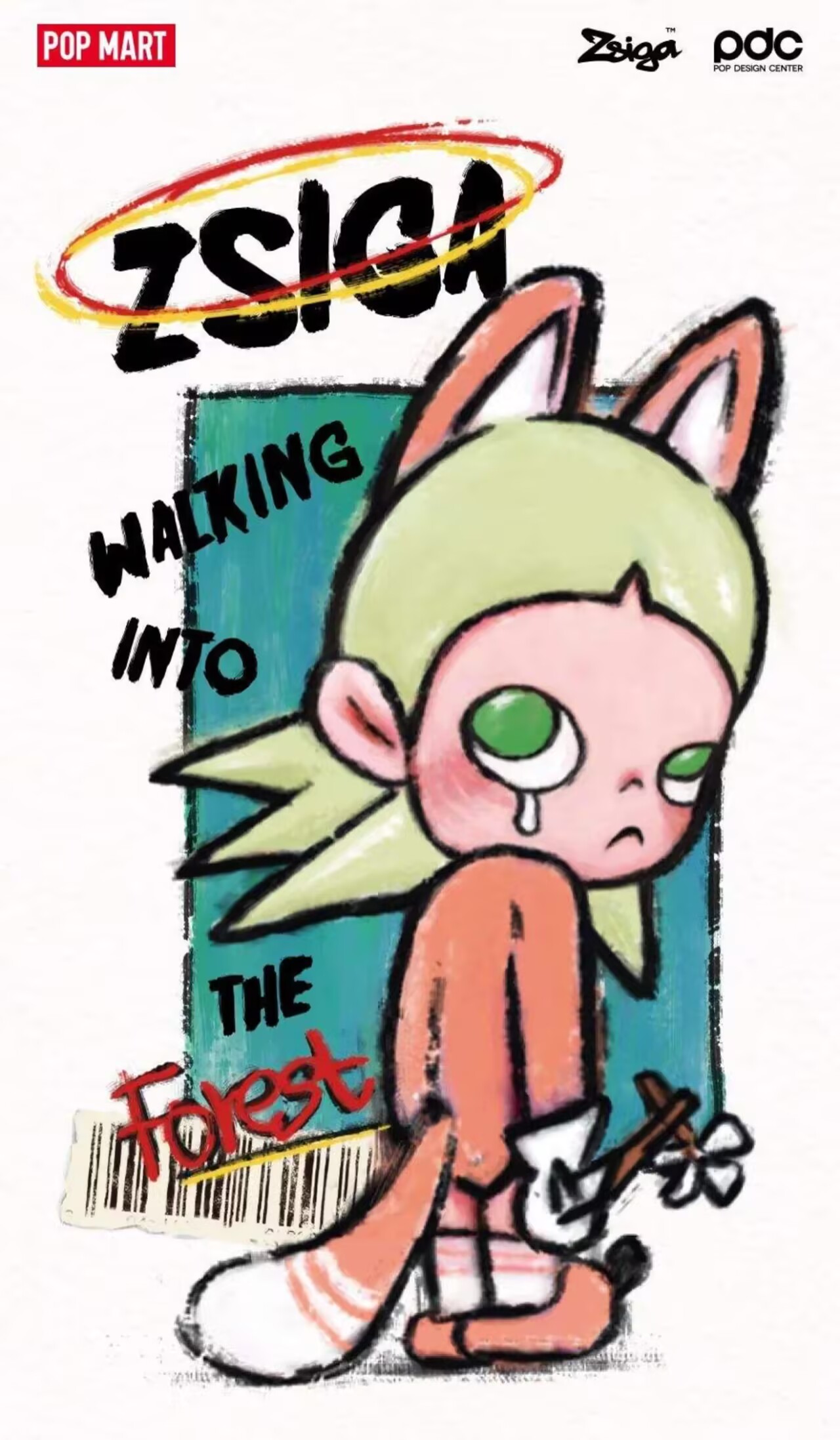 Zsiga Walking Into The Forest Series