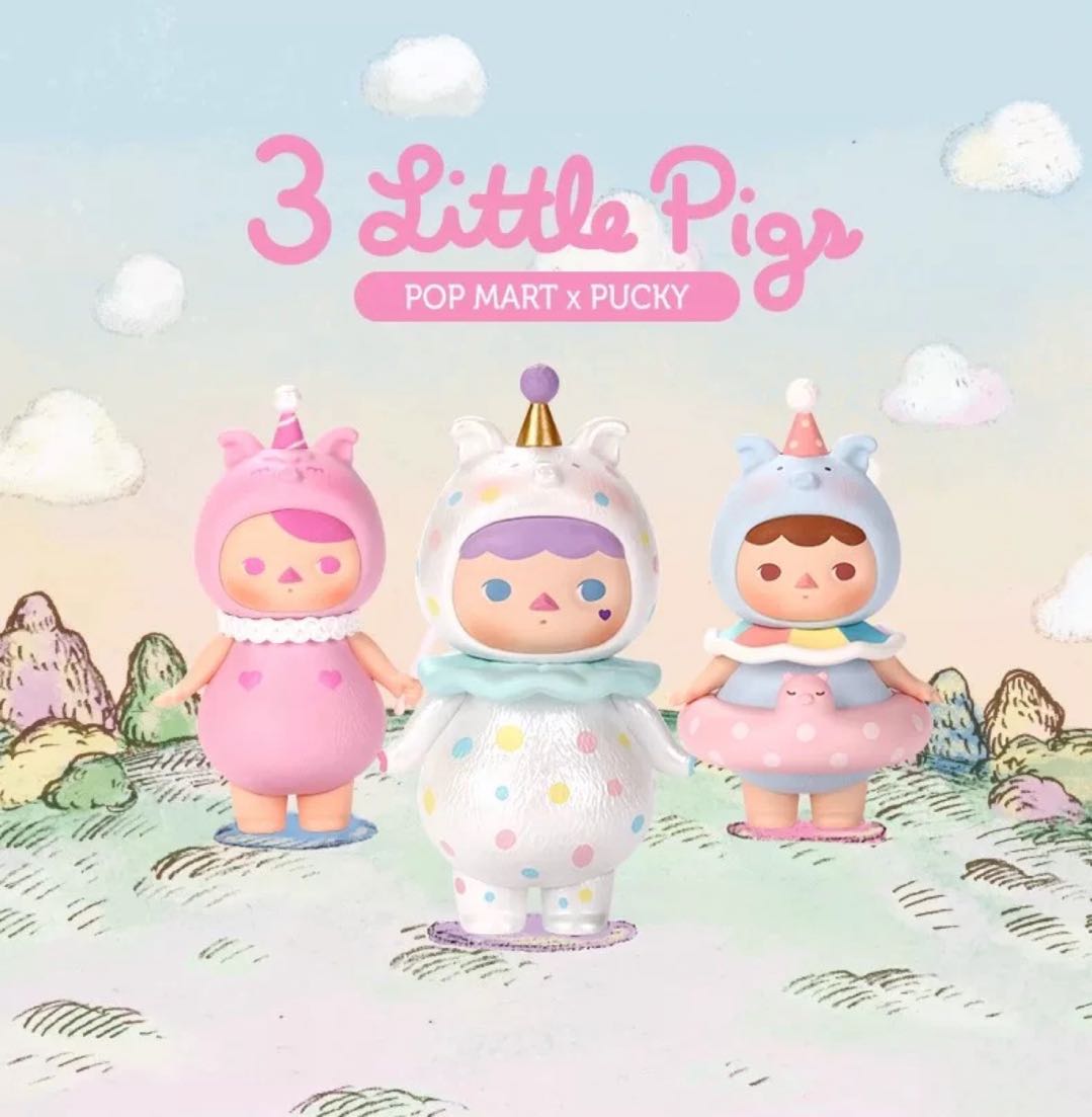 PUCKY 3 Little Pigs Series