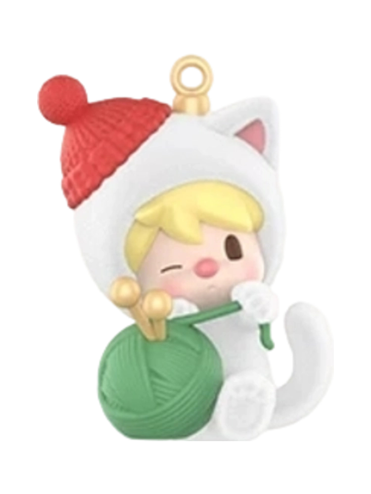 Kitten and Yarn Ball