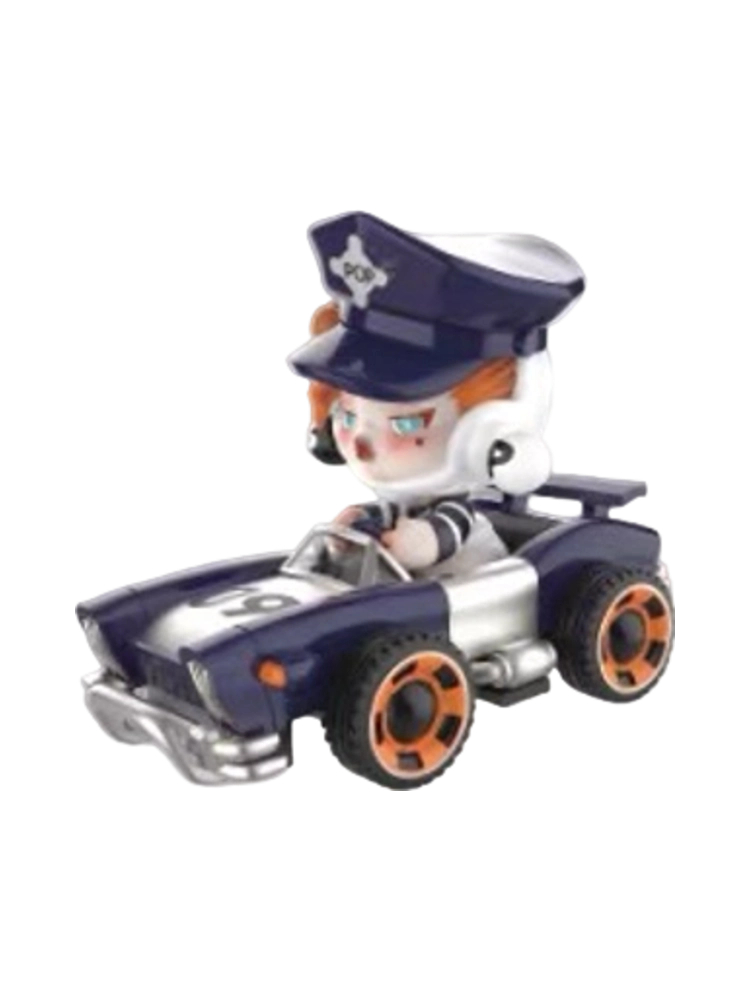 Skullpanda Vintage Police Car