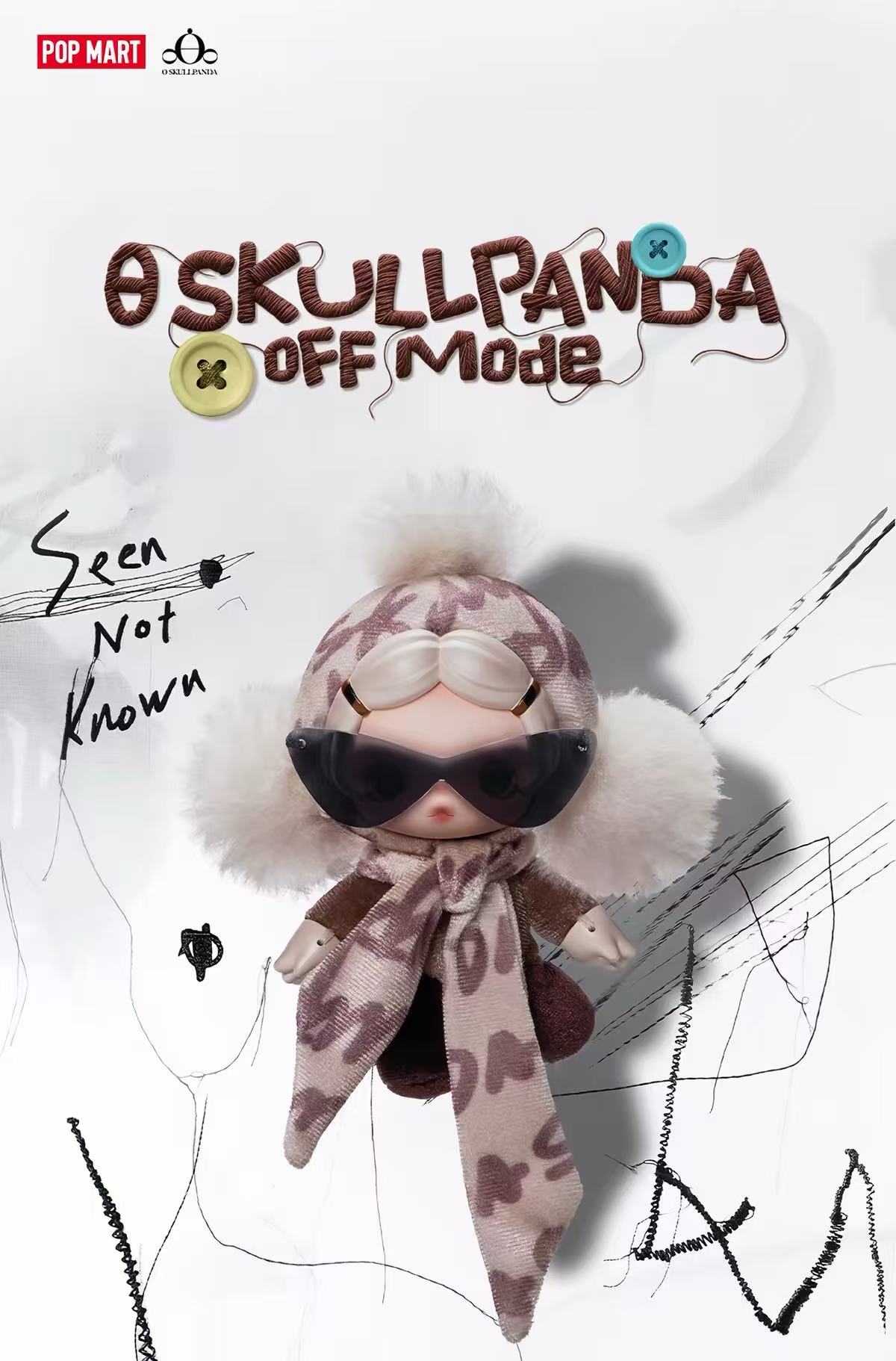 θ SKULLPANDA Off Mode Series