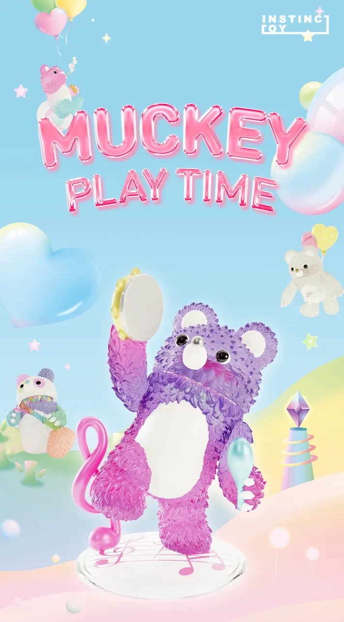 INSTINCTOY Muckey Play Time Series