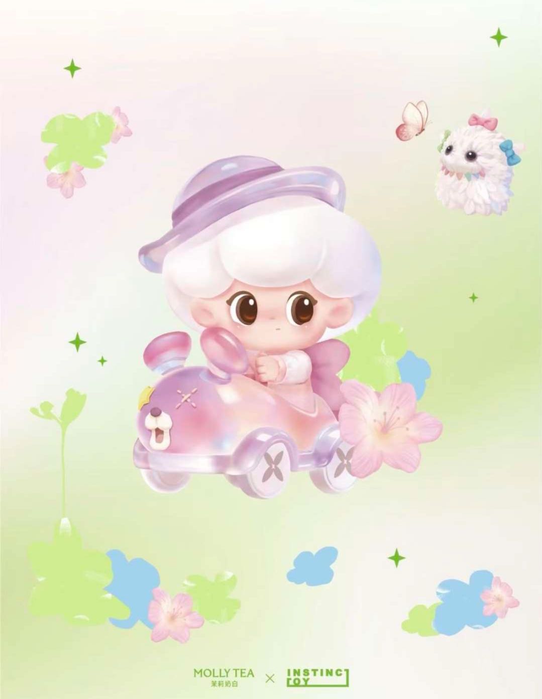 MOLLYTEA × INSTINCTOY Spring Dreamland Series