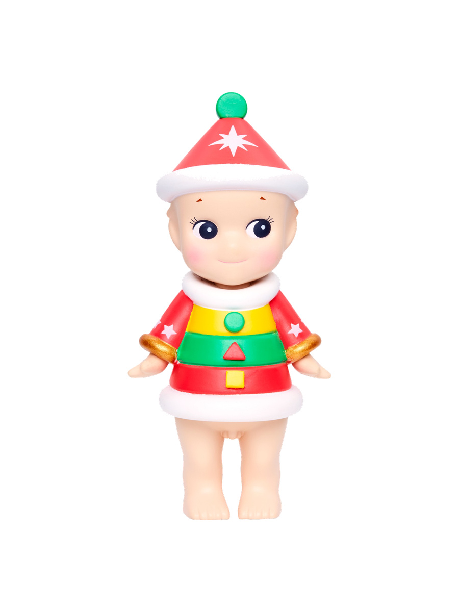 Wood Doll Santa