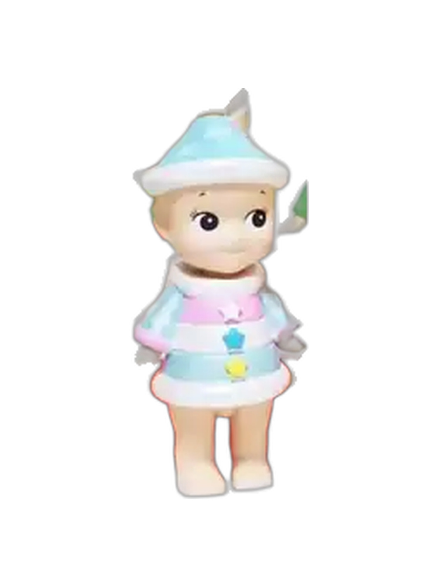 Wood Doll Santa Secret