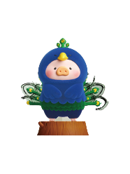 Peacock (blue) Secret