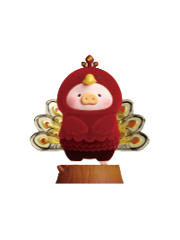 Peacock (red) Secret