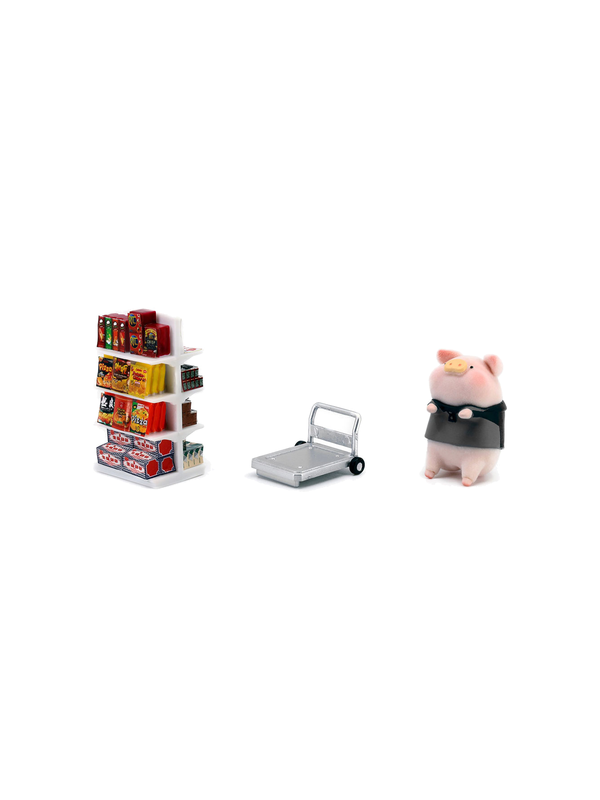 2D Mini Display Shelf with Courier LuLu