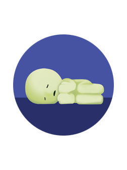 Smiski at sleep