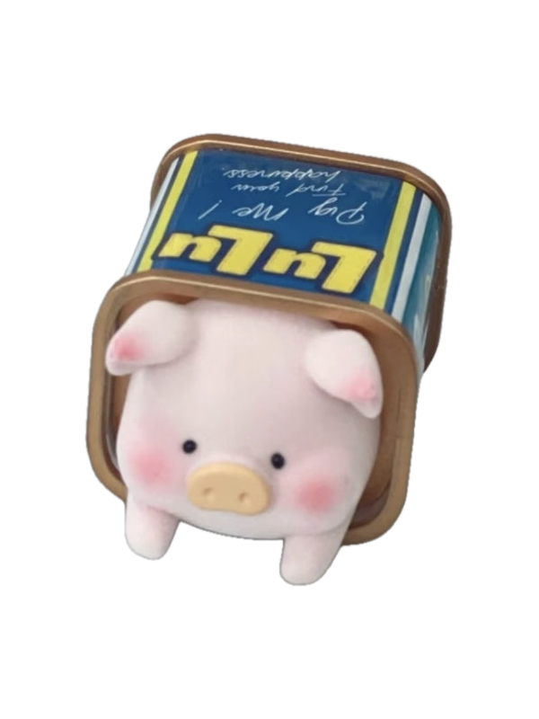 Piggy Can (Blue and Gold) Secret