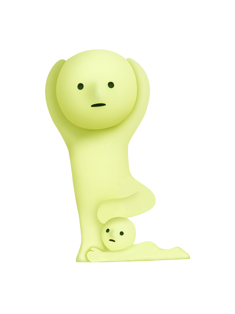 Smiski Tree Pose
