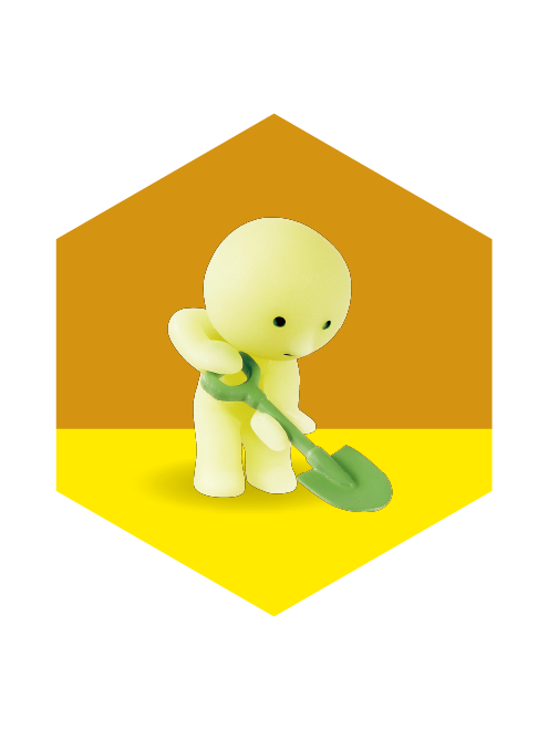 Smiski Digging a Hole