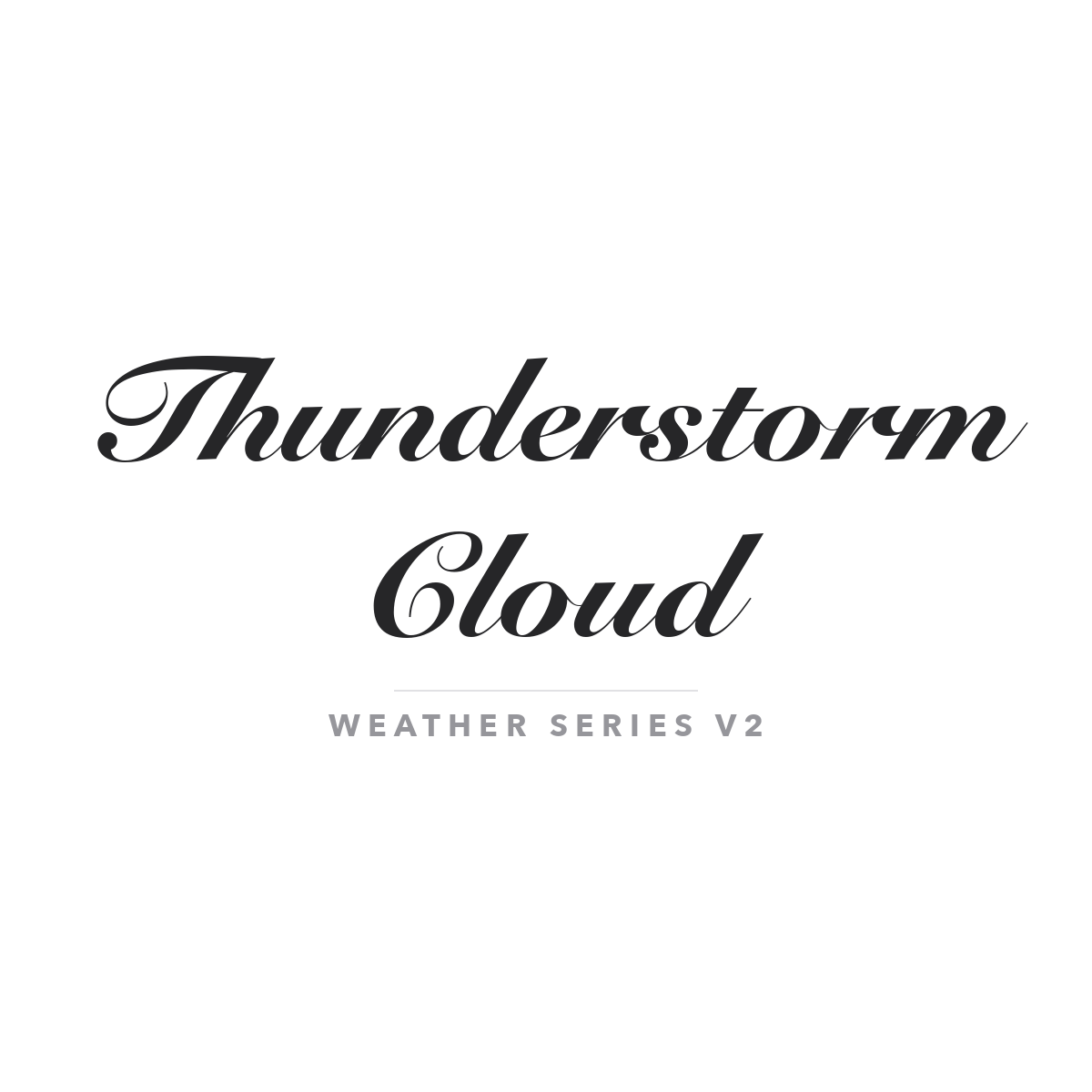 Thunderstorm Cloud