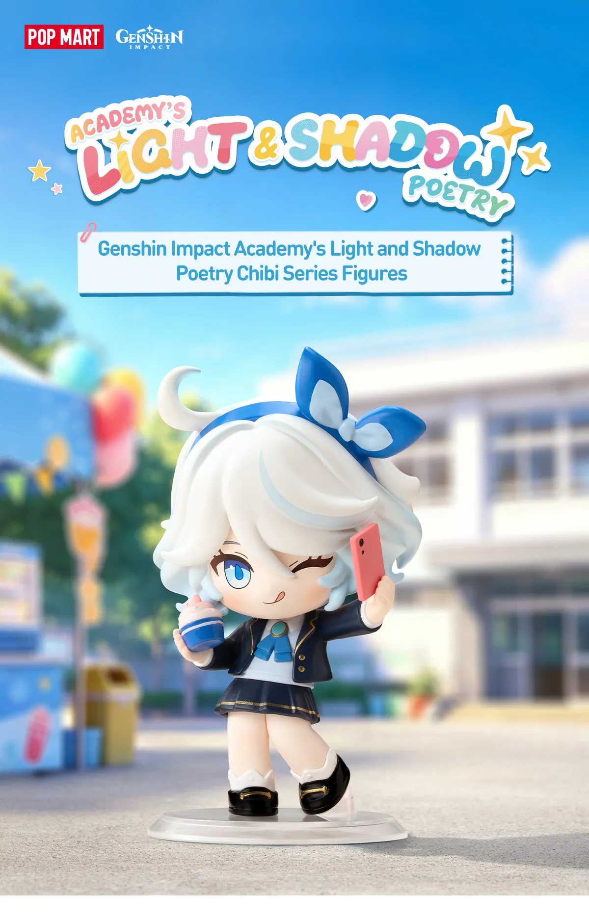 Genshin Impact Academy's Light and Shadow Poetry Chibi Series Figures